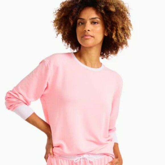 New Jambys Long Sleeve JamTee Size: L Large Flamingo/Taffy Pink Jam Tee Shirt - Picture 2 of 3